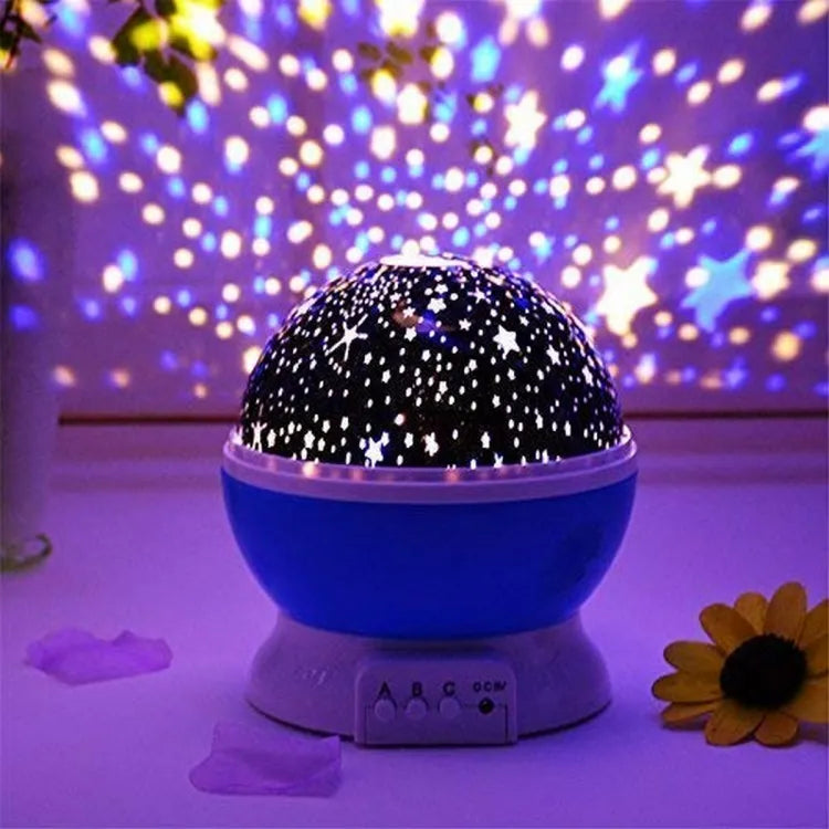 Star 360 Degree Rotation Lamp Projector