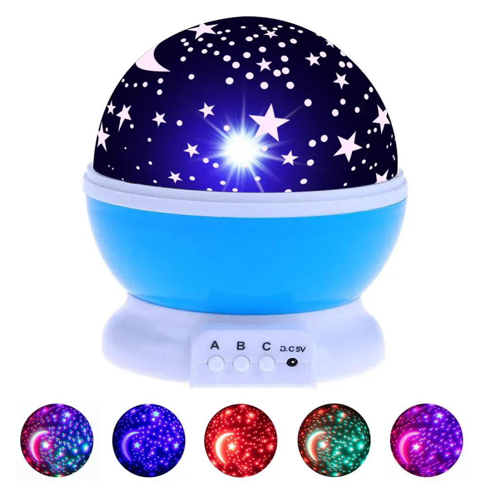 Star 360 Degree Rotation Lamp Projector