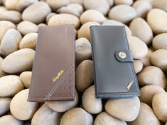 Men’s Premium Slim Wallet – 10 Card Slots & Cash Compartment | Ultra-Thin Leather Wallet