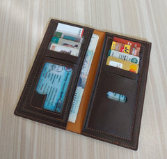 Men’s Premium Slim Wallet – 10 Card Slots & Cash Compartment | Ultra-Thin Leather Wallet